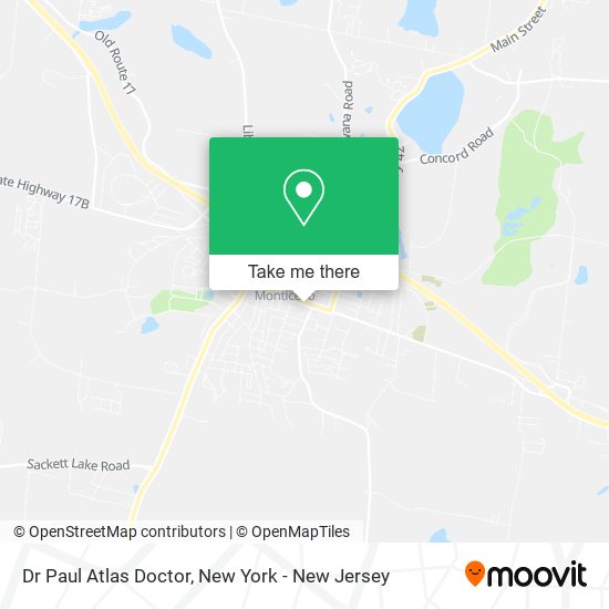 Mapa de Dr Paul Atlas Doctor