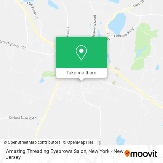Amazing Threading Eyebrows Salon map