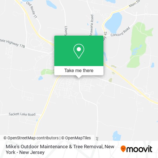 Mike's Outdoor Maintenance & Tree Removal map