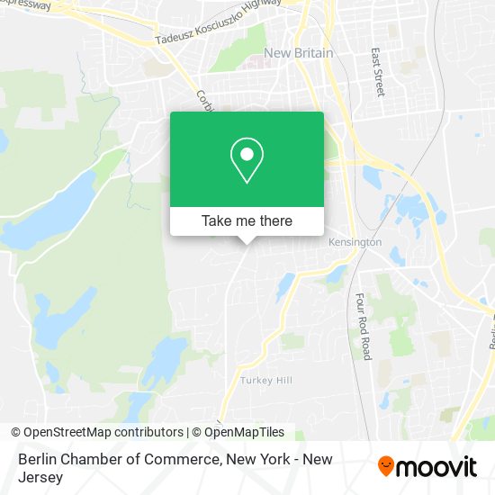 Mapa de Berlin Chamber of Commerce