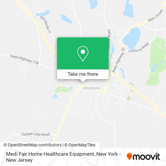 Medi Fair Home Healthcare Equipment map