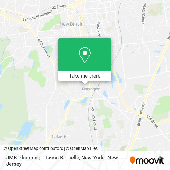 JMB Plumbing - Jason Borselle map