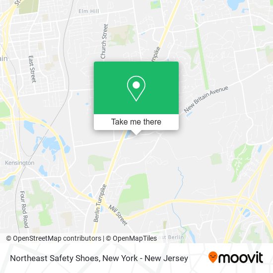 Northeast Safety Shoes map