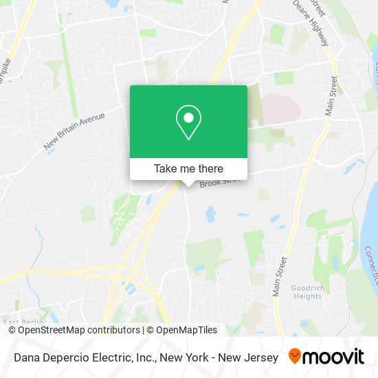 Dana Depercio Electric, Inc. map