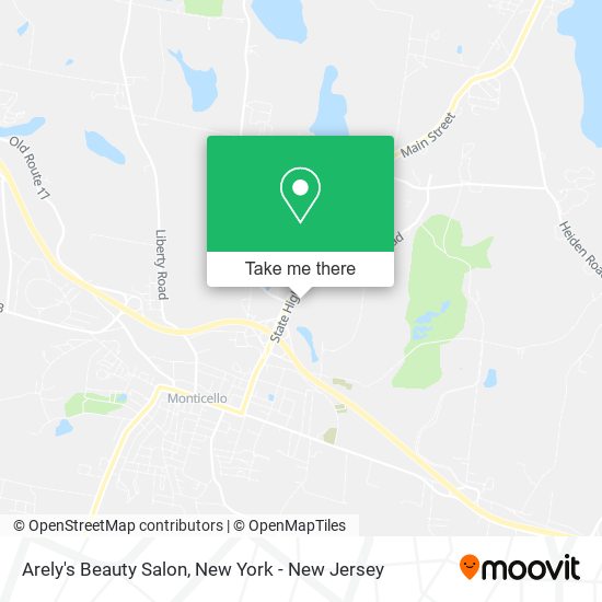 Mapa de Arely's Beauty Salon