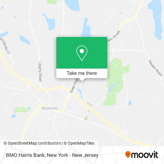 Mapa de BMO Harris Bank