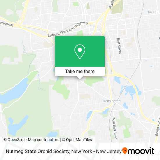 Mapa de Nutmeg State Orchid Society