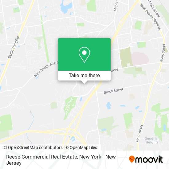 Reese Commercial Real Estate map