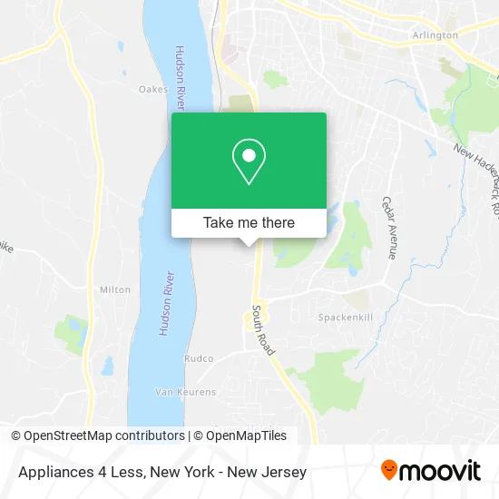 Appliances 4 Less map