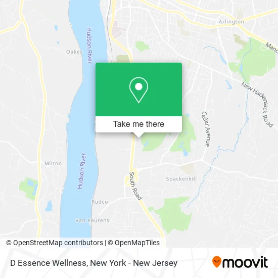 D Essence Wellness map