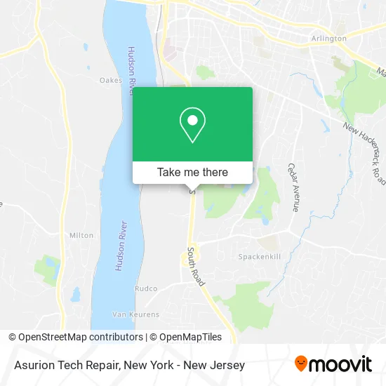 Asurion Tech Repair map