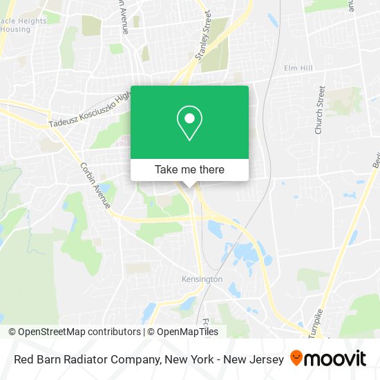 Mapa de Red Barn Radiator Company