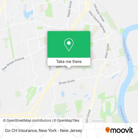 Go CH Insurance map