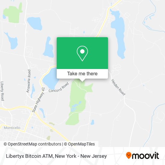 Libertyx Bitcoin ATM map