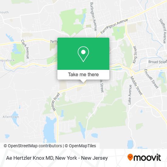 Mapa de Ae Hertzler Knox MD