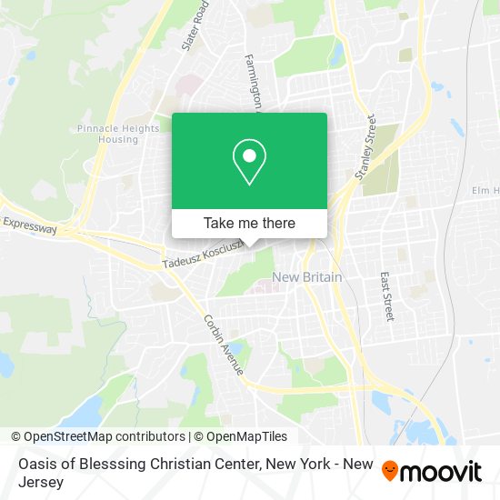 Oasis of Blesssing Christian Center map