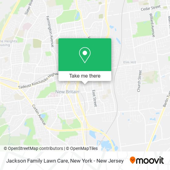 Jackson Family Lawn Care map