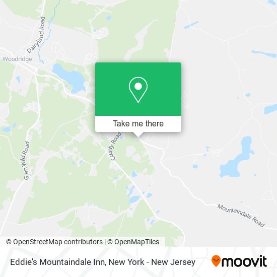 Eddie's Mountaindale Inn map