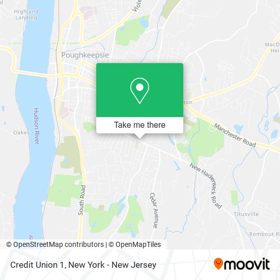 Credit Union 1 map