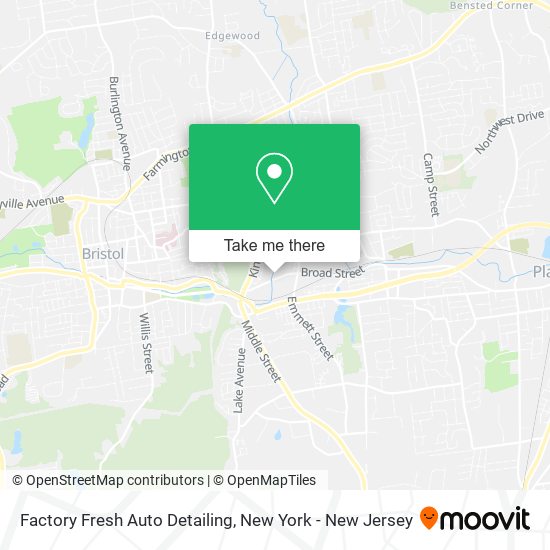 Mapa de Factory Fresh Auto Detailing