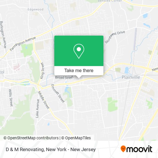 Mapa de D & M Renovating