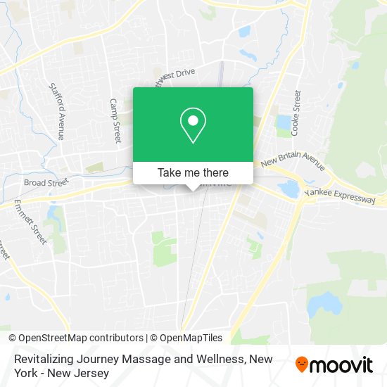 Mapa de Revitalizing Journey Massage and Wellness