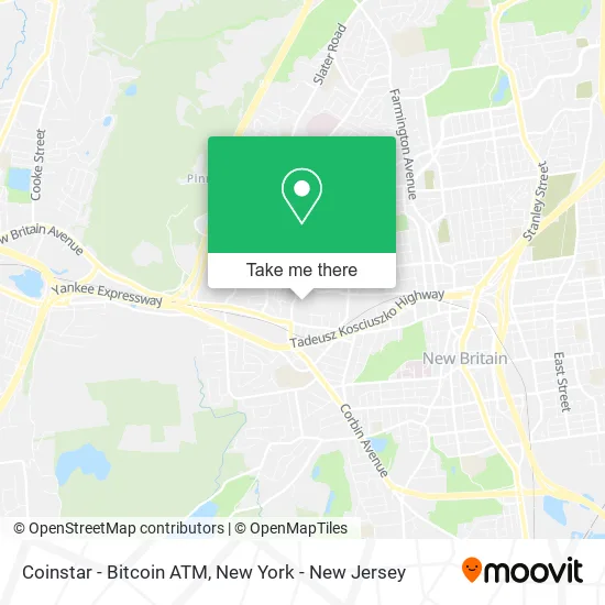 Coinstar - Bitcoin ATM map
