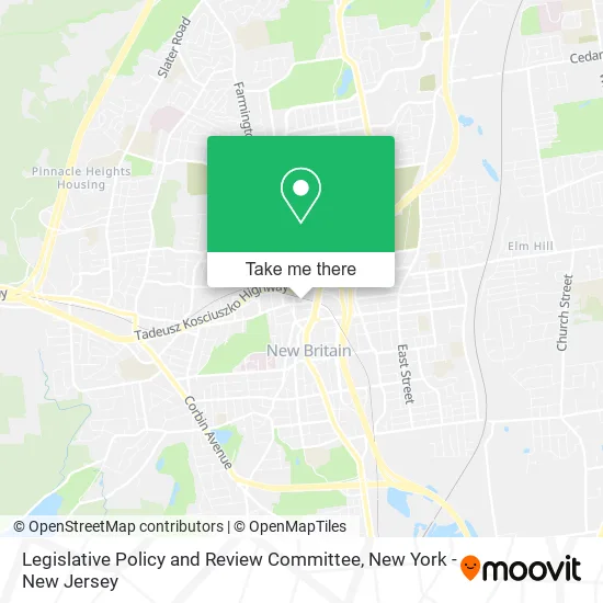 Legislative Policy and Review Committee map