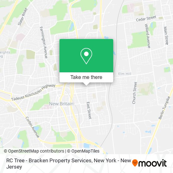 RC Tree - Bracken Property Services map