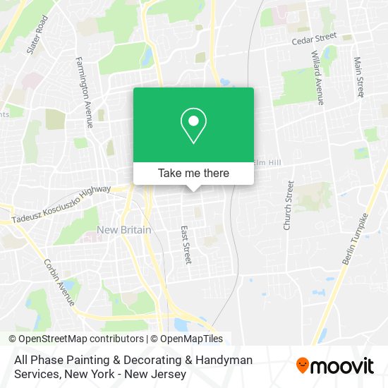 All Phase Painting & Decorating & Handyman Services map