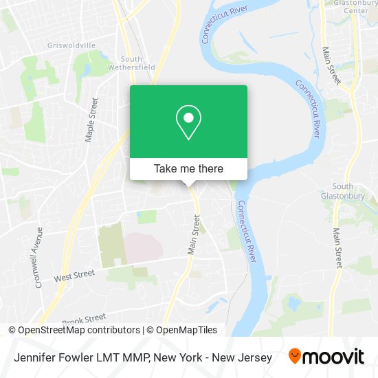 Mapa de Jennifer Fowler LMT MMP