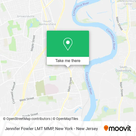 Jennifer Fowler LMT MMP map