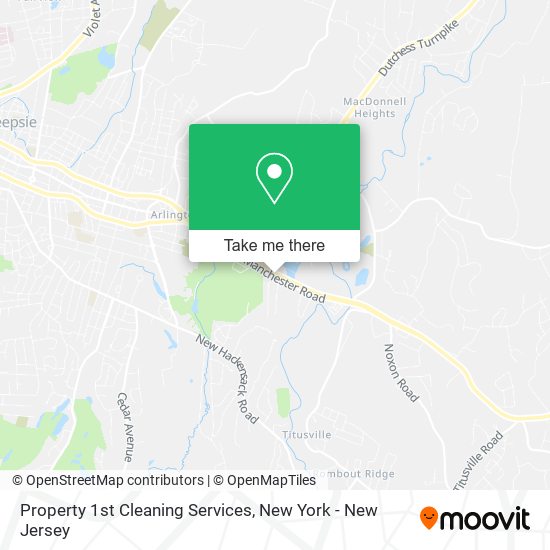 Property 1st Cleaning Services map