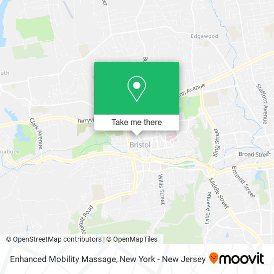 Enhanced Mobility Massage map