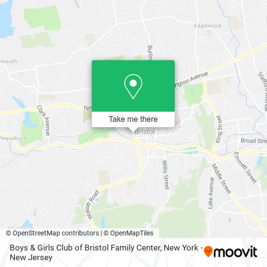 Boys & Girls Club of Bristol Family Center map