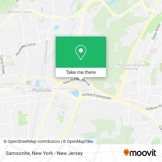 Samsonite map