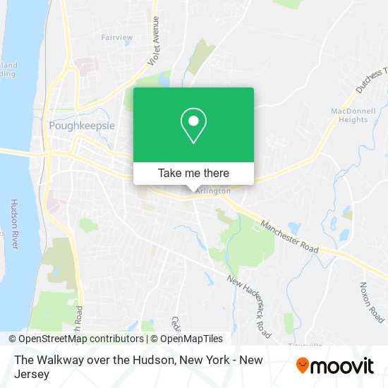 Mapa de The Walkway over the Hudson