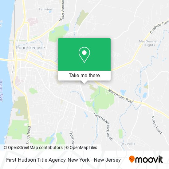 Mapa de First Hudson Title Agency