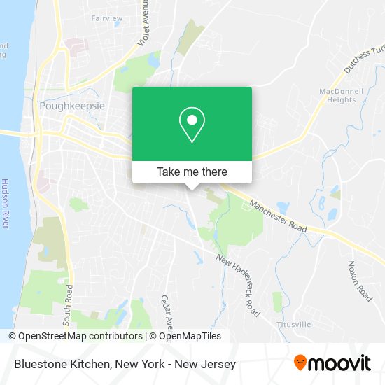 Bluestone Kitchen map