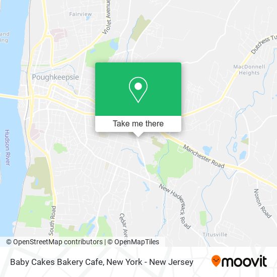 Mapa de Baby Cakes Bakery Cafe