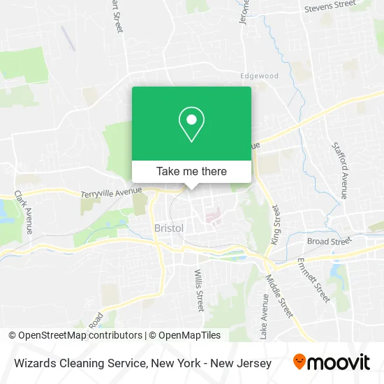 Wizards Cleaning Service map