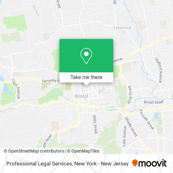 Mapa de Professional Legal Services