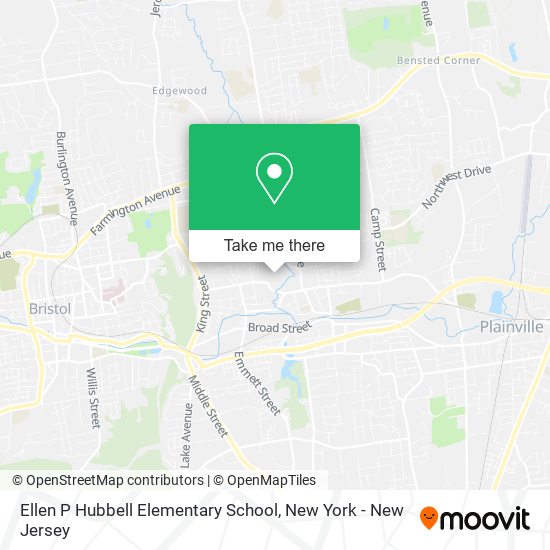 Ellen P Hubbell Elementary School map