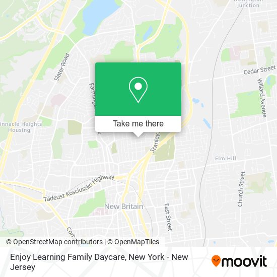 Enjoy Learning Family Daycare map