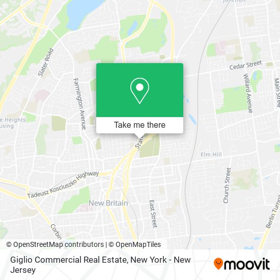 Giglio Commercial Real Estate map