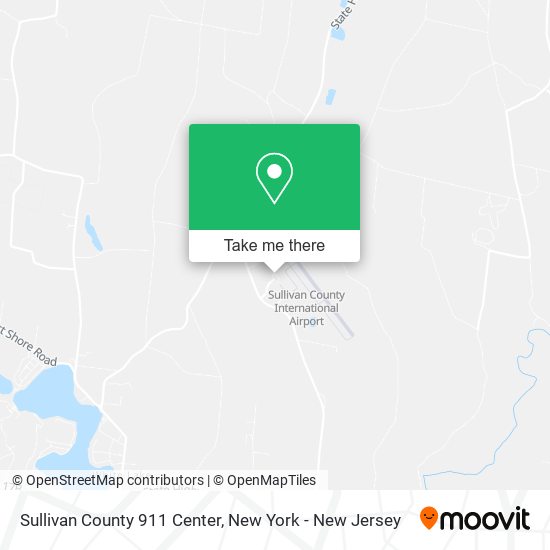 Sullivan County 911 Center map