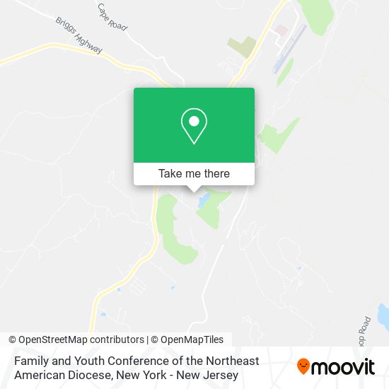 Family and Youth Conference of the Northeast American Diocese map