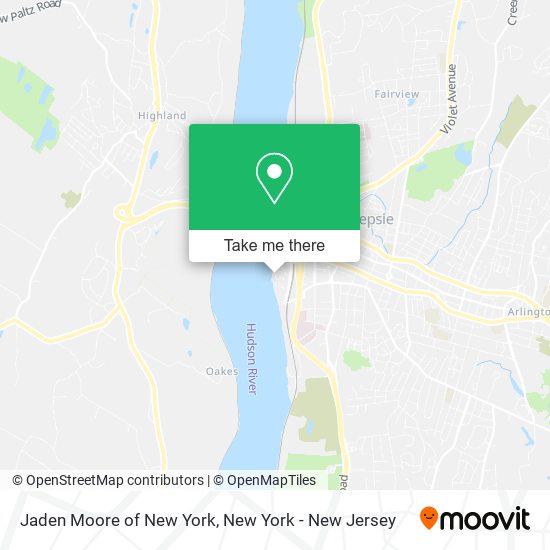 Mapa de Jaden Moore of New York