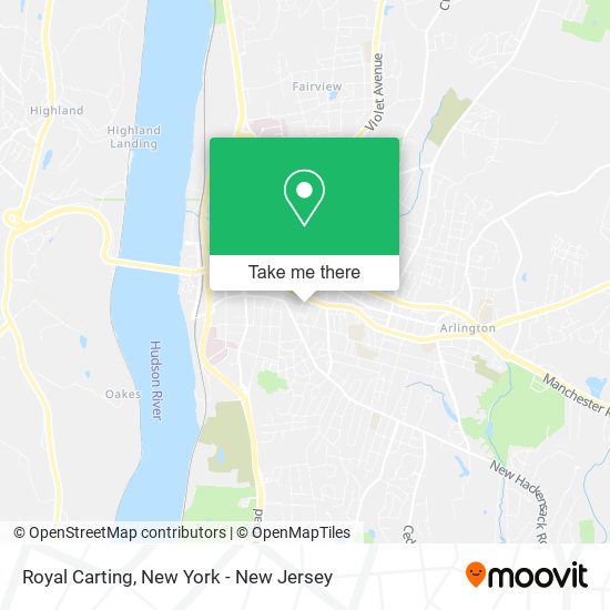 Royal Carting map