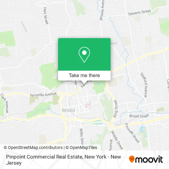 Pinpoint Commercial Real Estate map